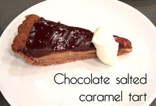 Chocolate salted caramel tart recipe