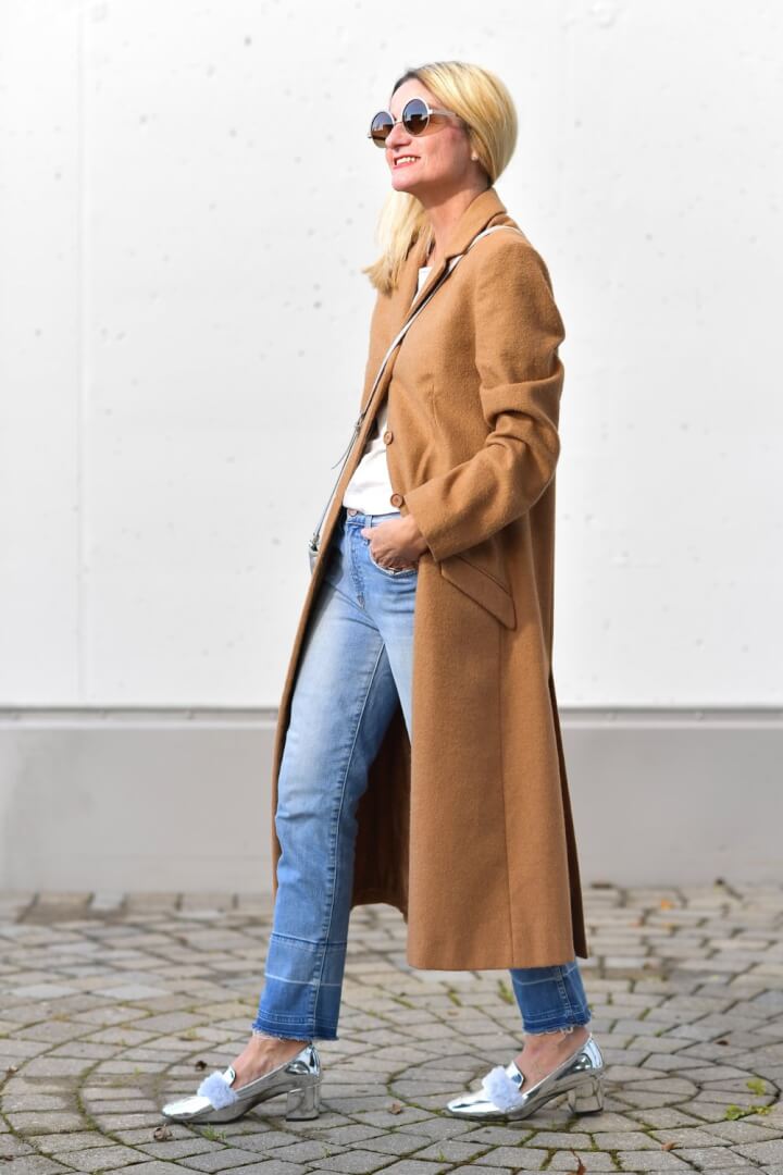 The Cool Way to Style Silver Shoes