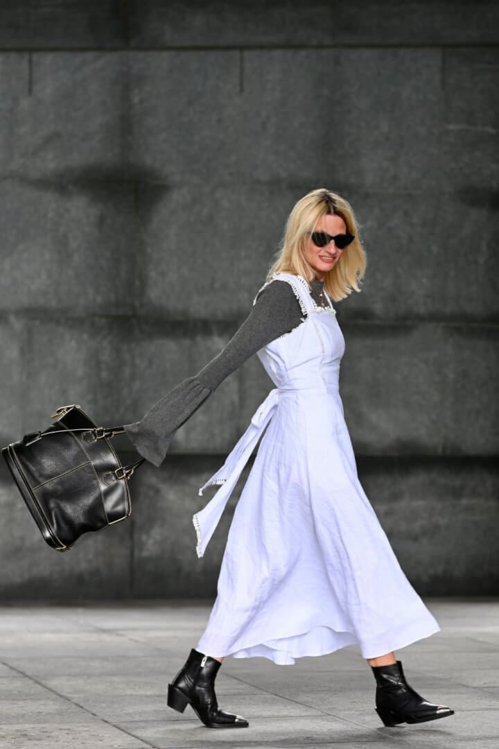 How to Wear Your White Summer Dress in Fall How to Wear Your White Summer Dress in Fall