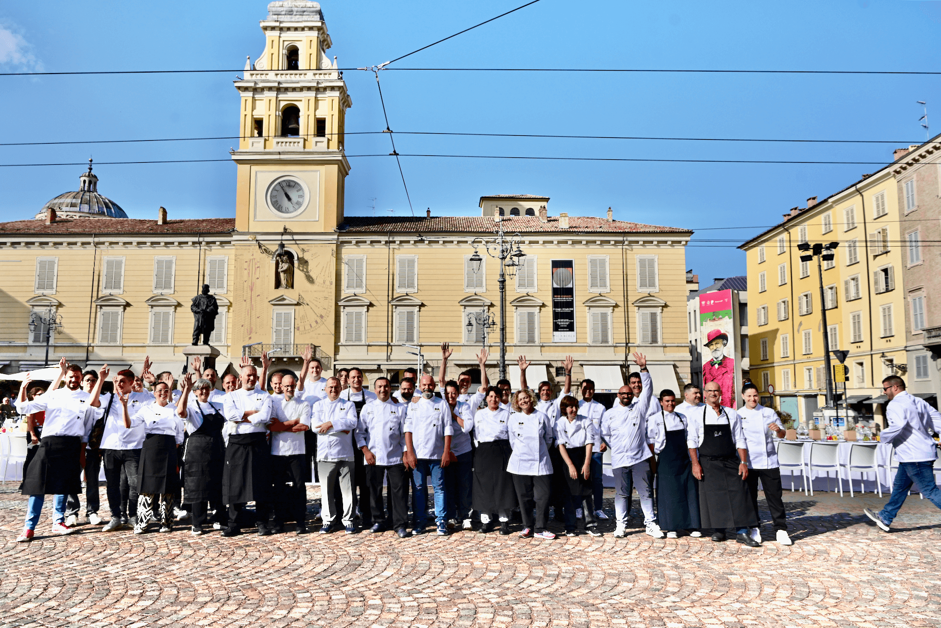 Reporting Live from Cena dei Mille 2022 Parma - Dinner of the Thousand Reporting Live from Cena dei Mille 2022 Parma - Dinner of the Thousand