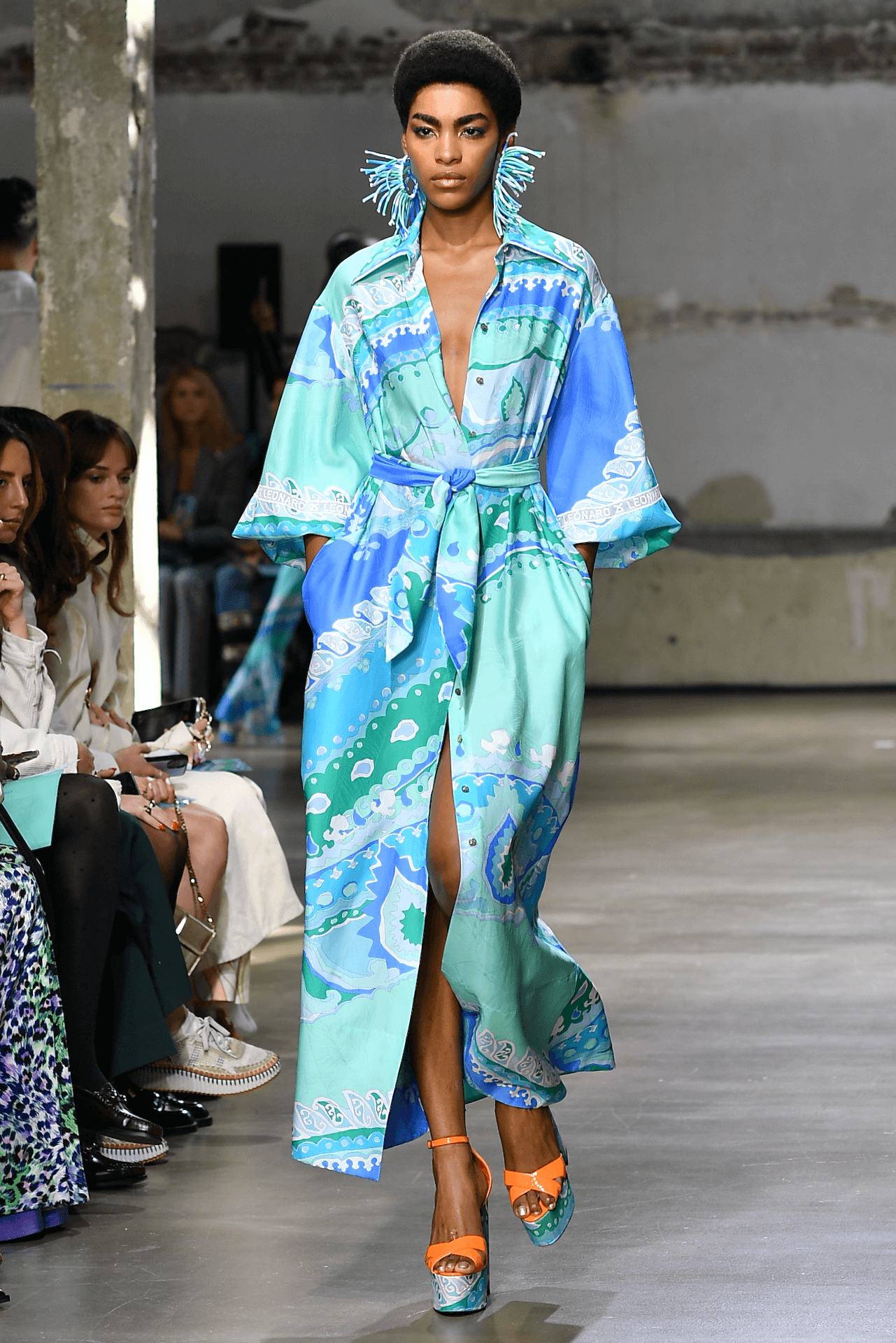 Leonard Paris Spring/Summer 2023 Runway Takes Us to the Tropics