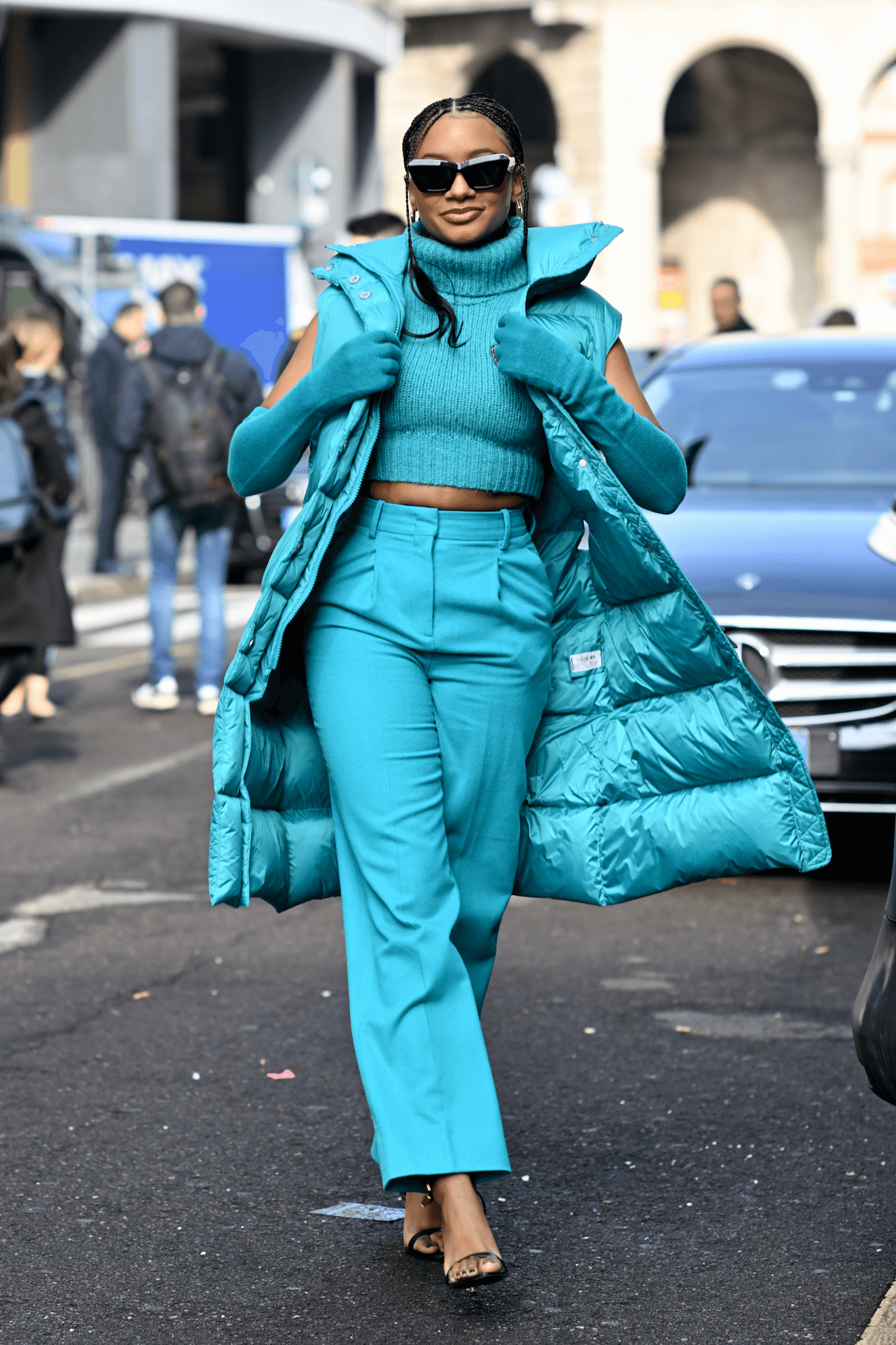 50 More Best Street Style Looks from Milan Fashion Week AW 2023