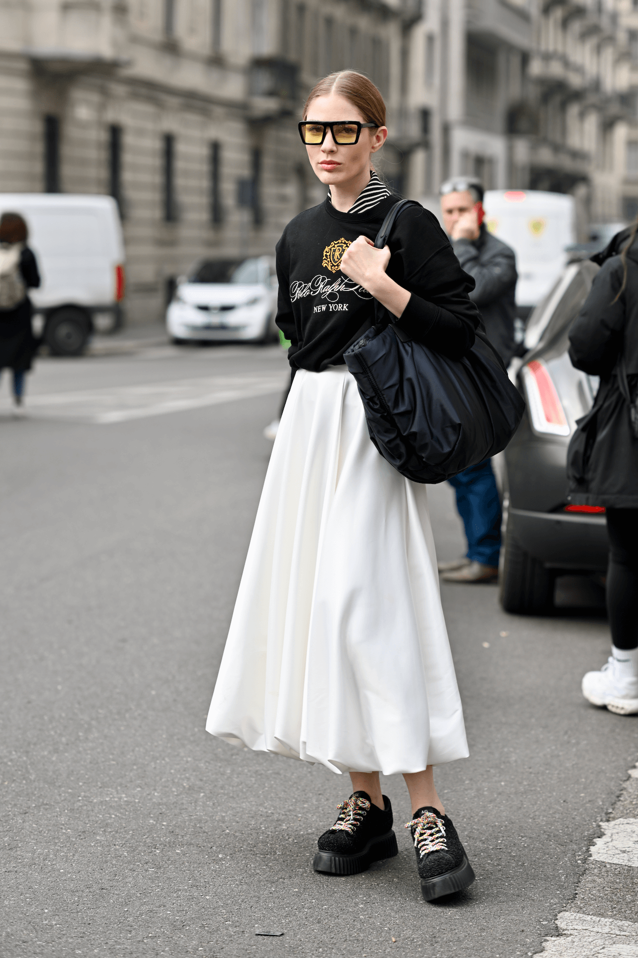 50 More Best Street Style Looks from Milan Fashion Week AW 2023