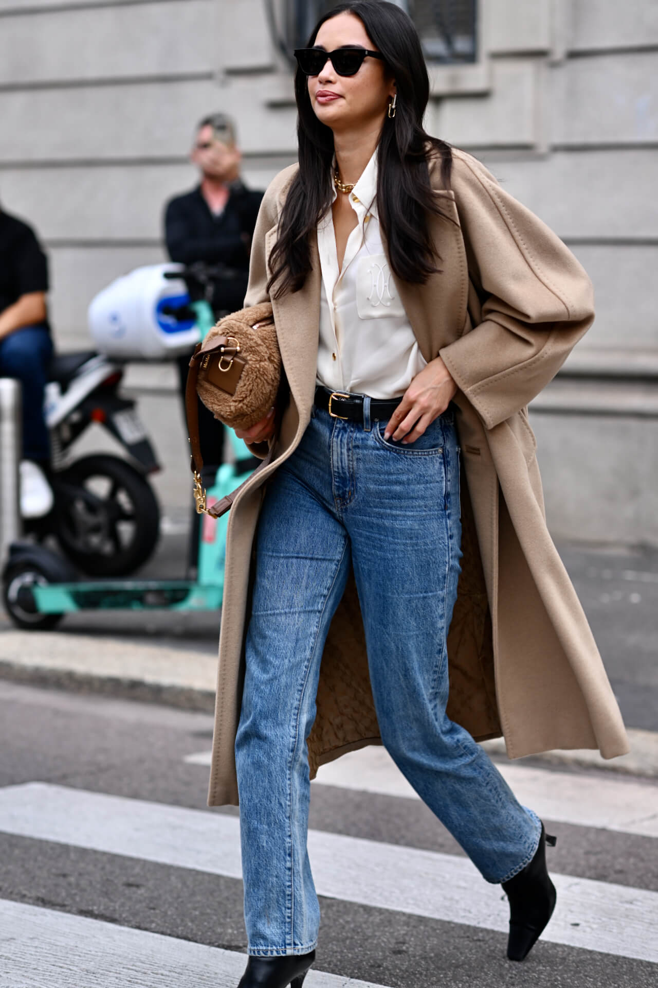 How They Wear Jeans in Milan and Paris