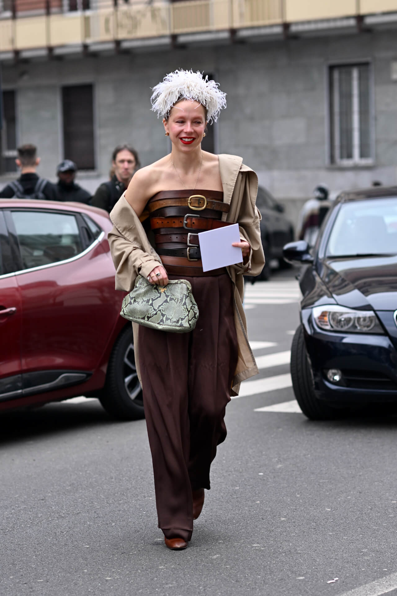 Milan Fashion Week Fall/ Winter 2024/5 – Street Style Highlights Part 2