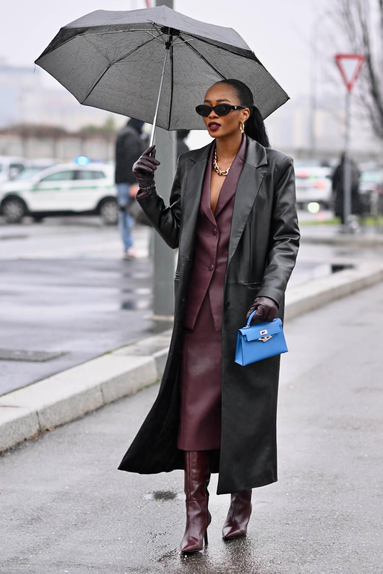 How to Look Stylish in the Rain