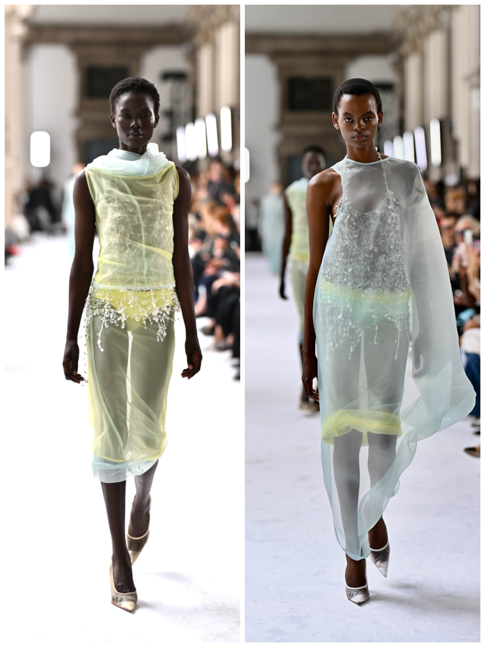 Sportmax SS25: A Milan Fashion Week Extravaganza from Runway to Streets