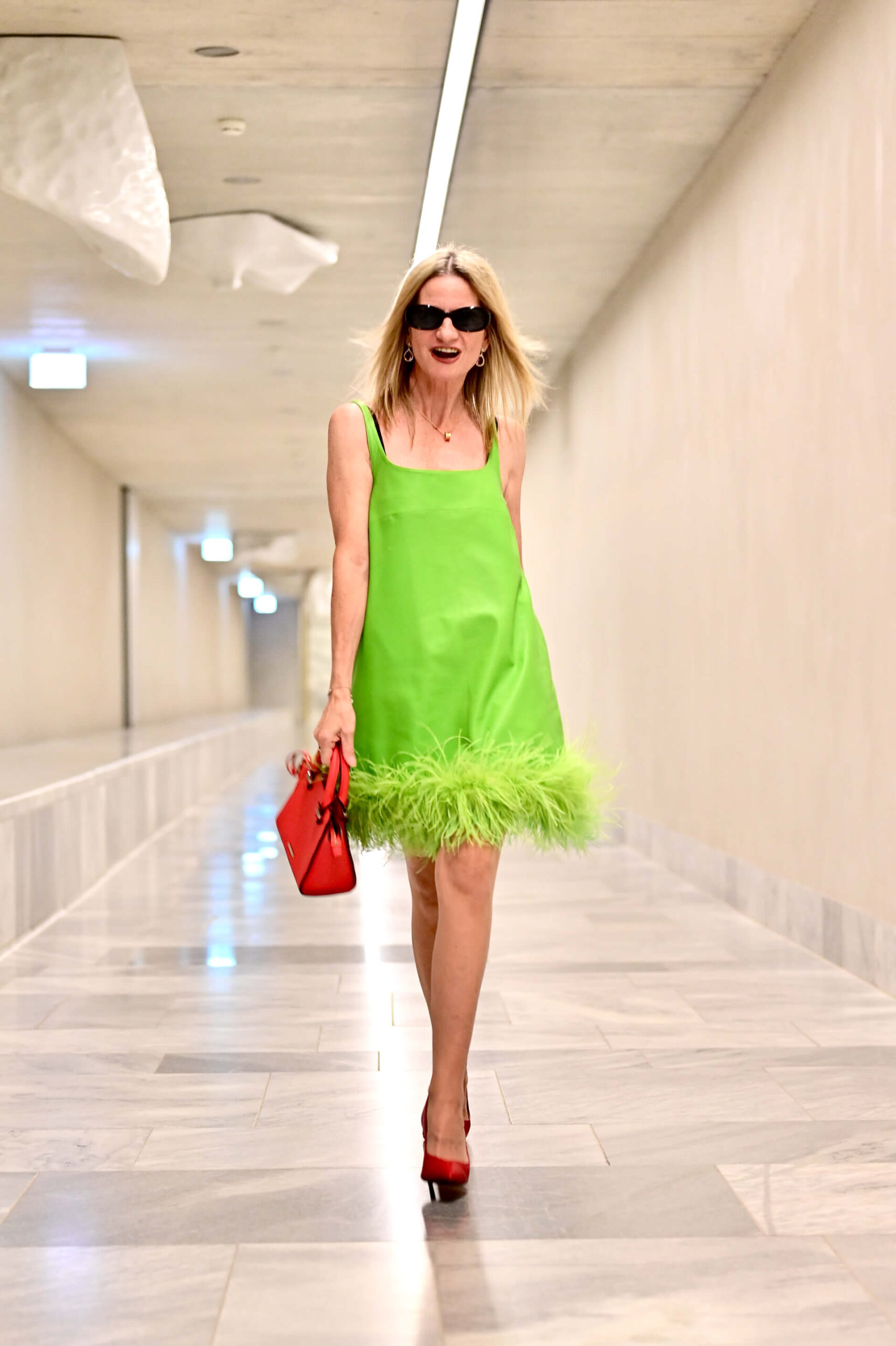 Discovering and Styling the Most Beautiful Vibrant Leather Dresses