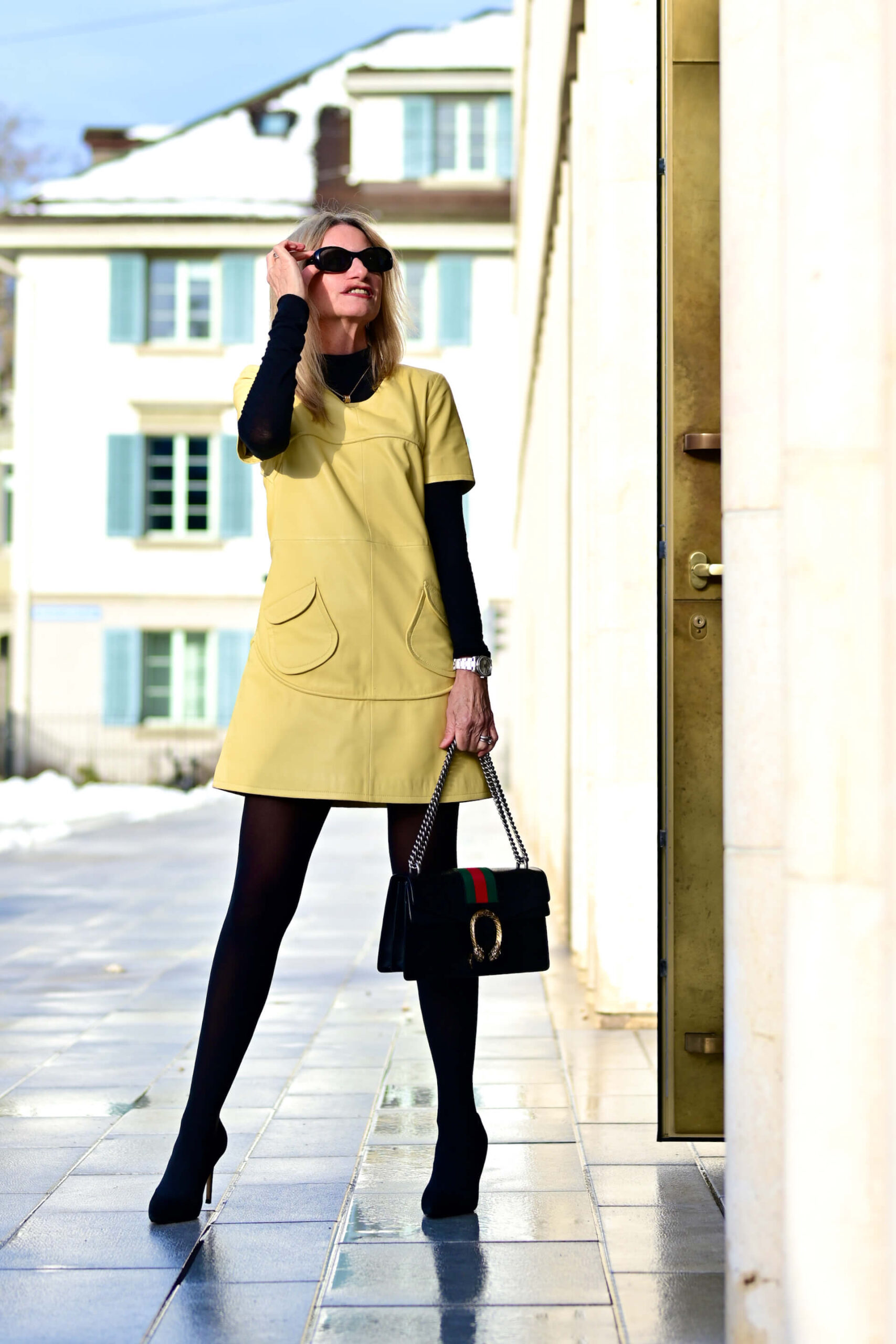 Discovering and Styling the Most Beautiful Vibrant Leather Dresses