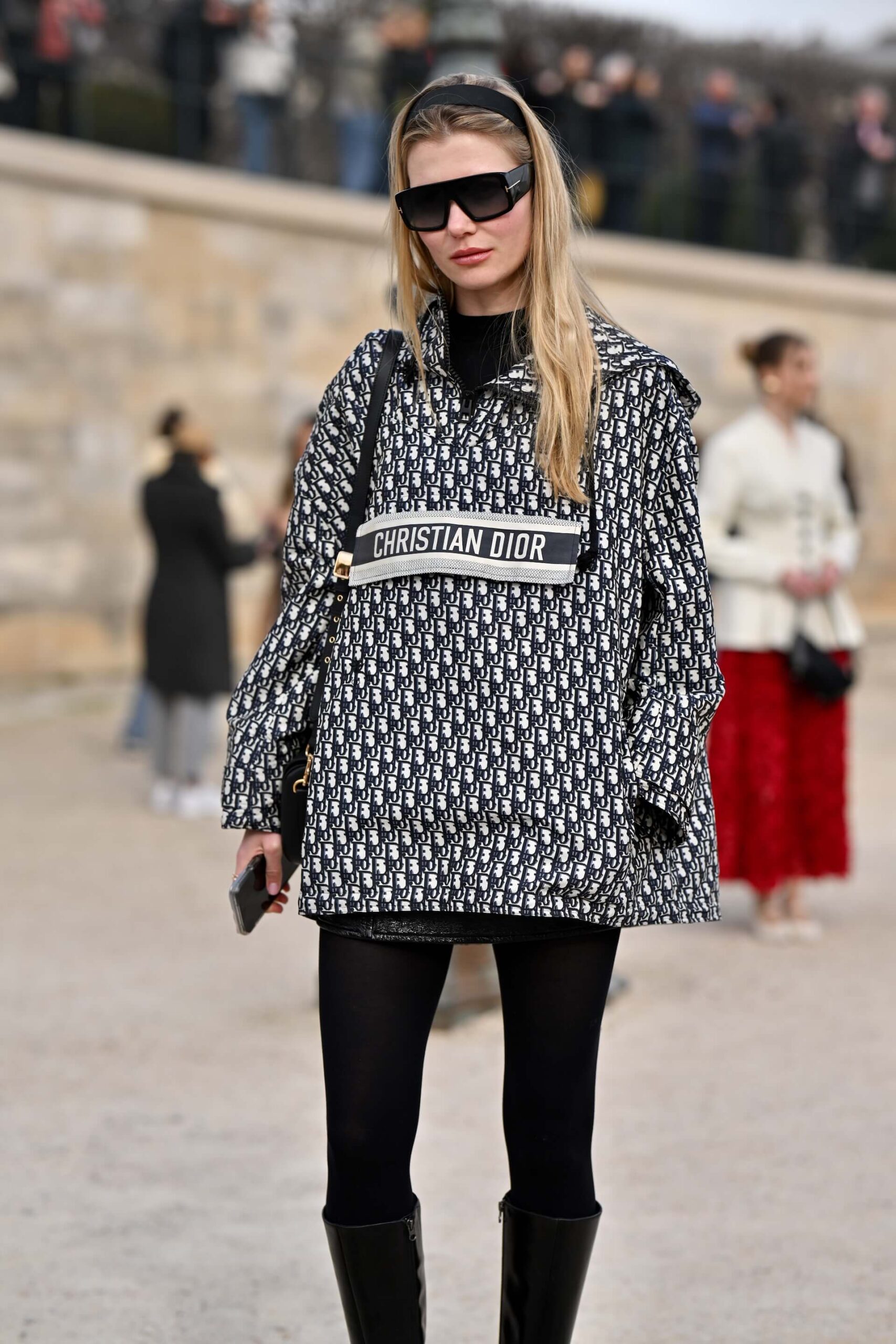 Paris Fashion Week Fall 2025 - Top Street Style Trends at Christian Dior