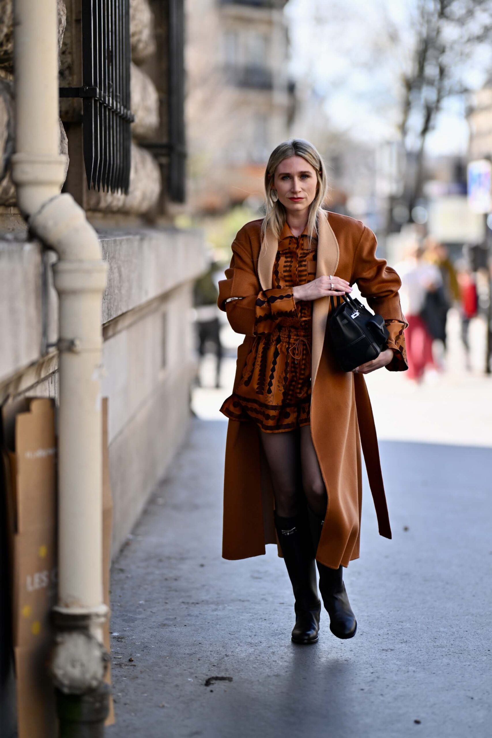 Paris Fashion Week FW 2025 - What they Wore to Hermes