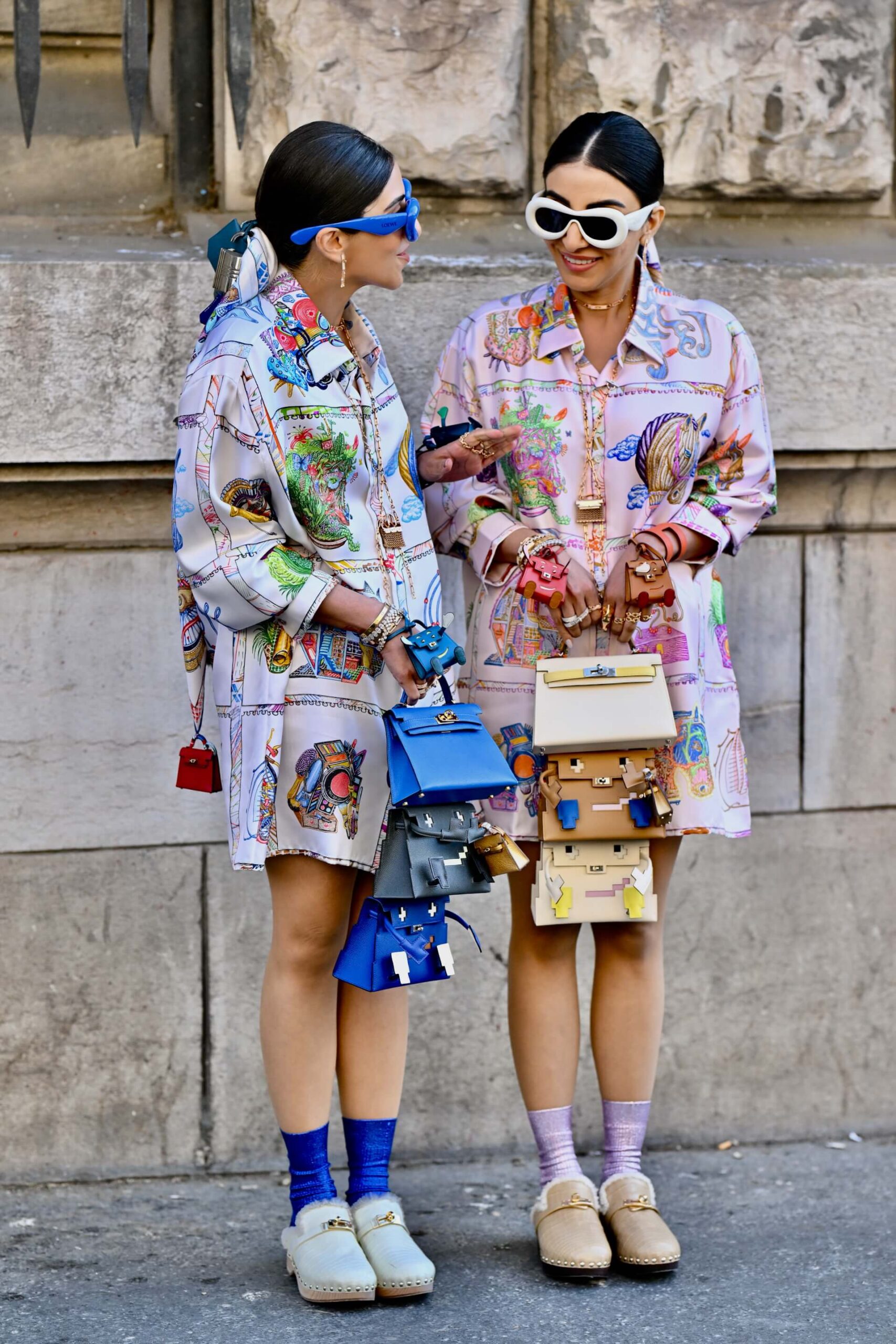 Paris Fashion Week FW 2025 - What they Wore to Hermes