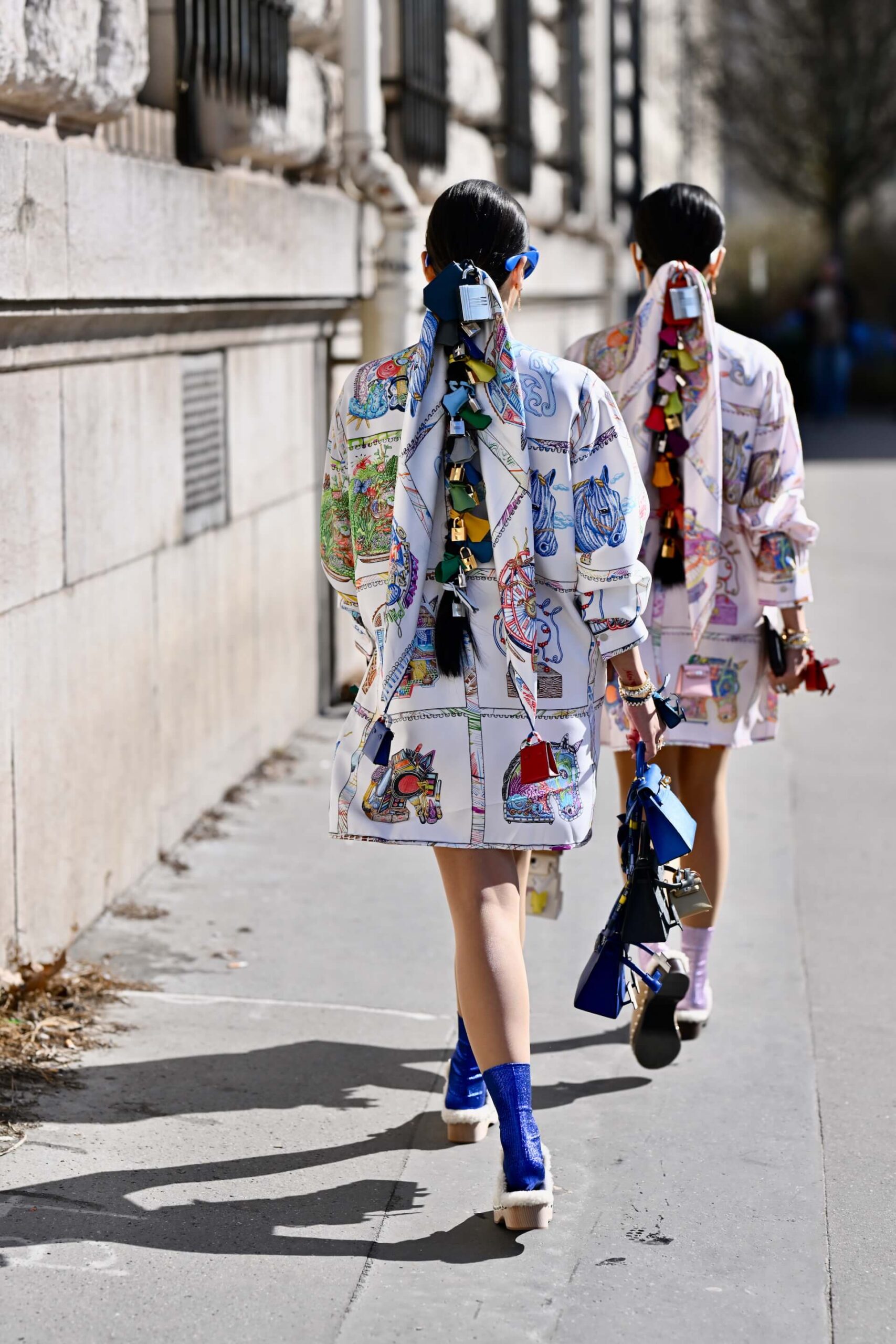 Paris Fashion Week FW 2025 - What they Wore to Hermes