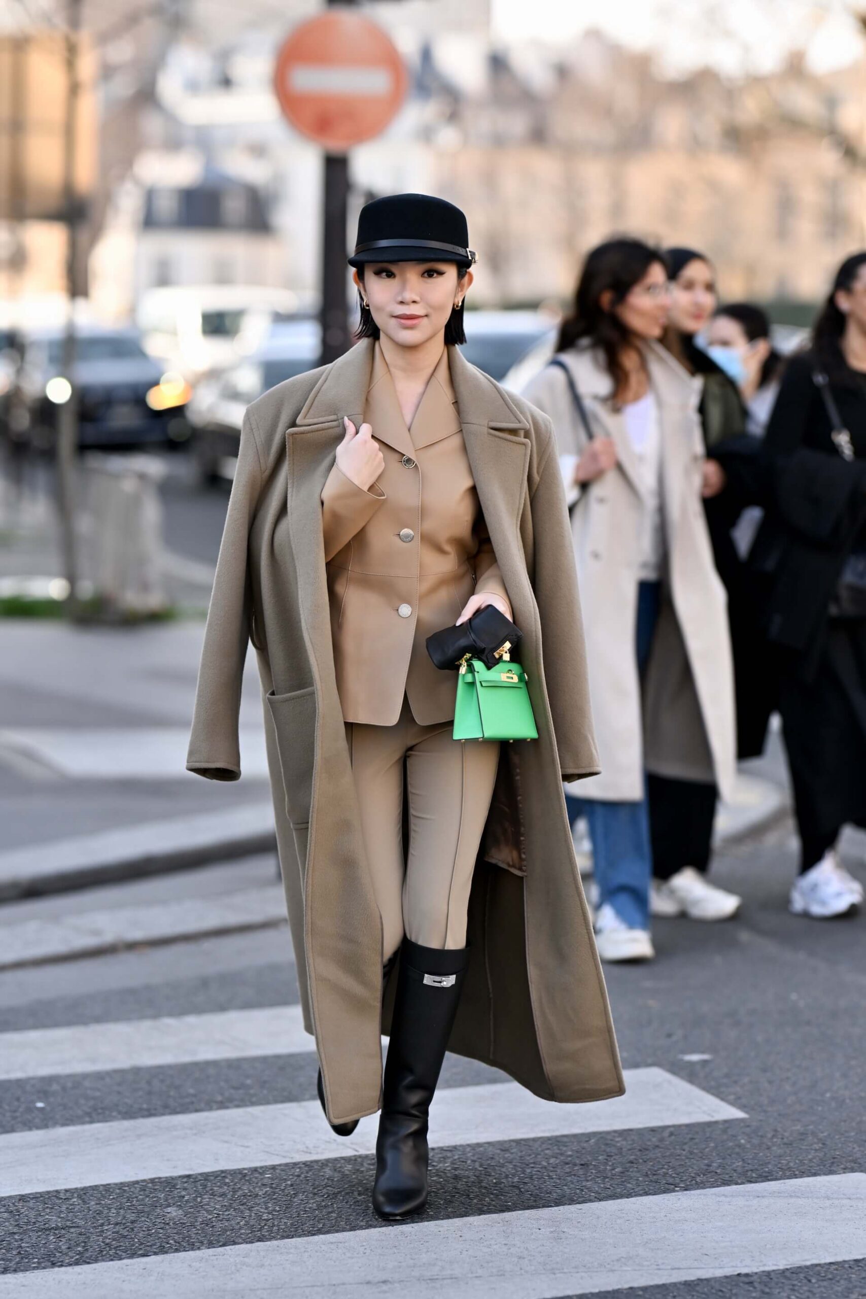Paris Fashion Week FW 2025 - What they Wore to Hermes