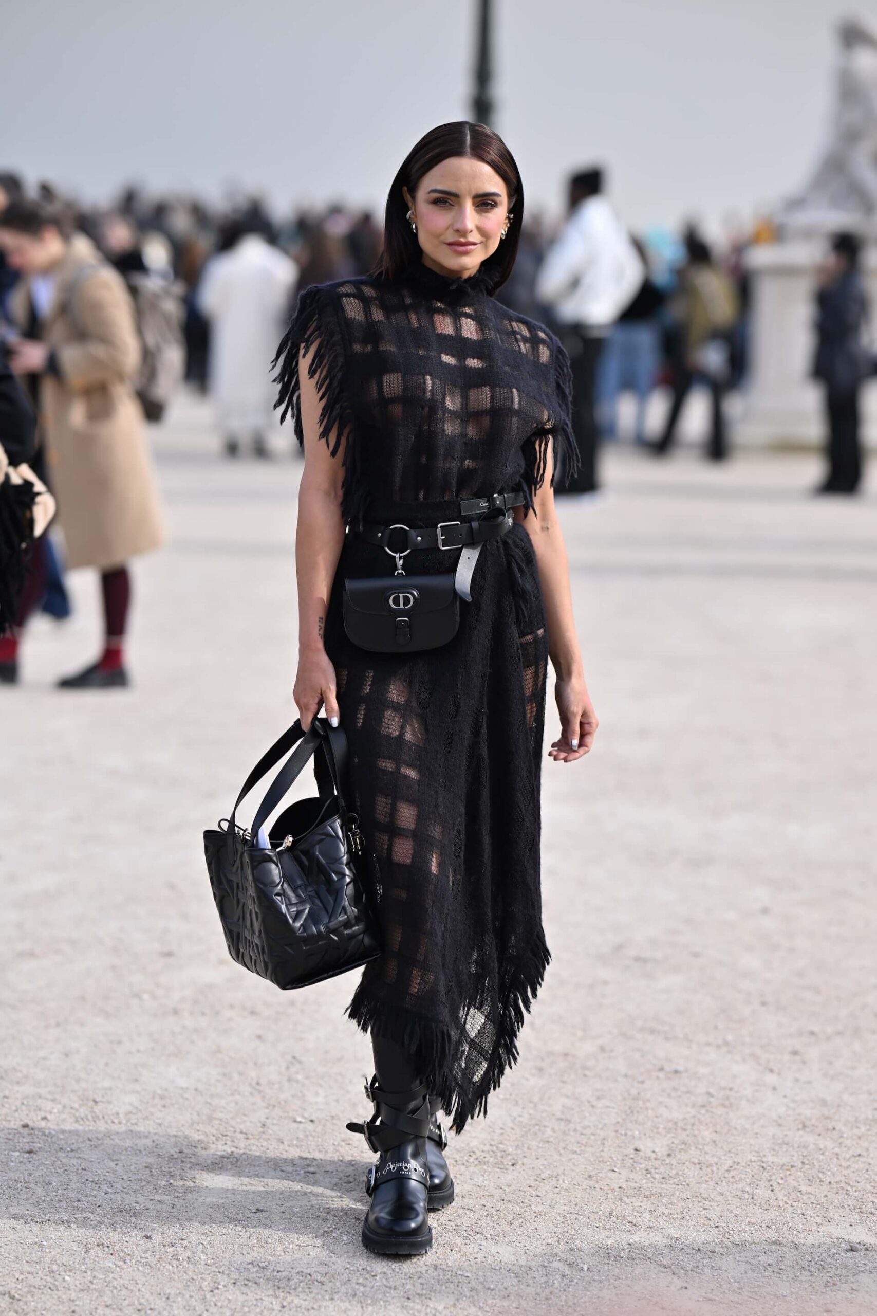 Paris Fashion Week Fall 2025 - Top Street Style Trends at Christian Dior