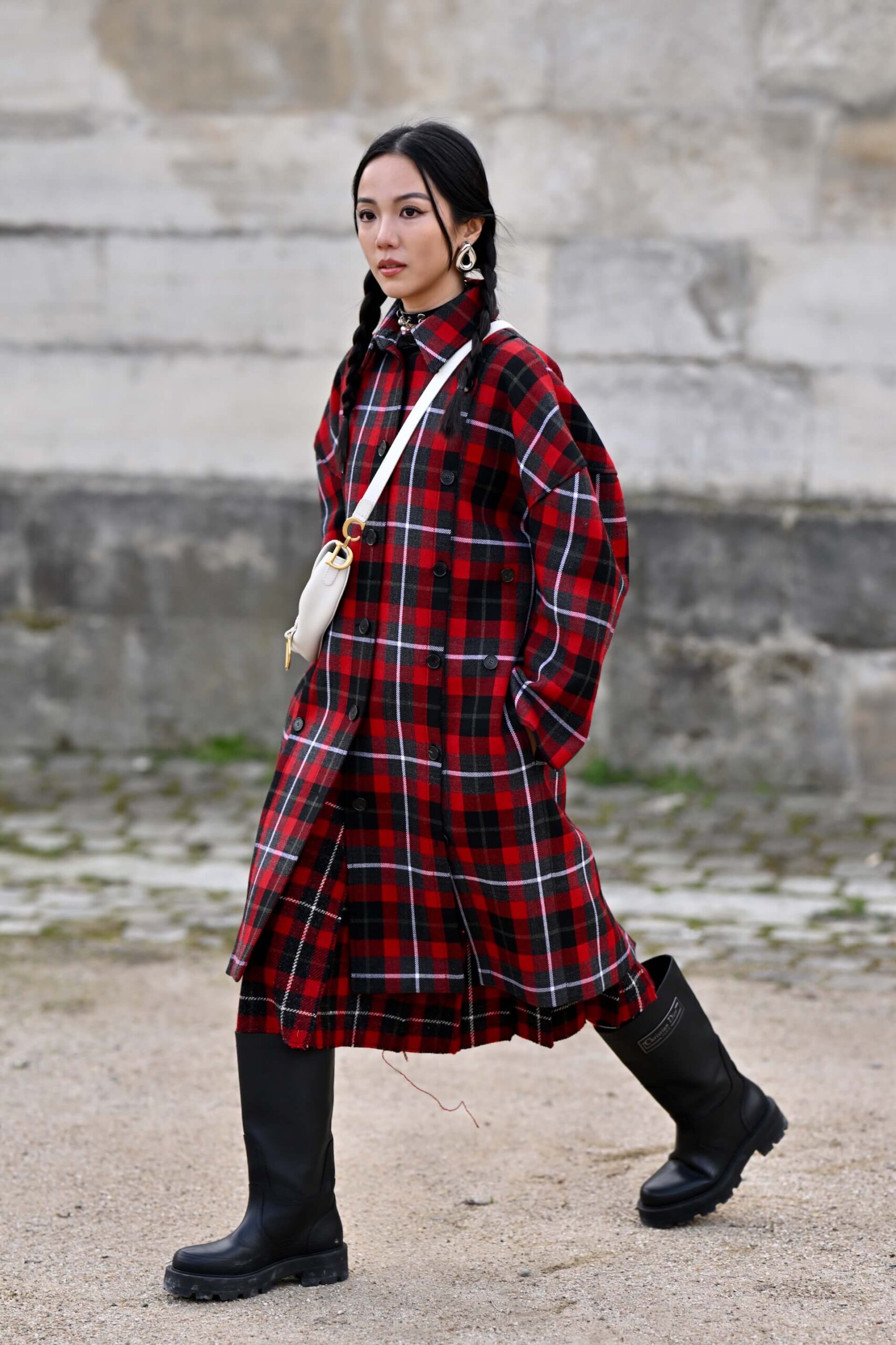 Paris Fashion Week Fall 2025 - Top Street Style Trends at Christian Dior