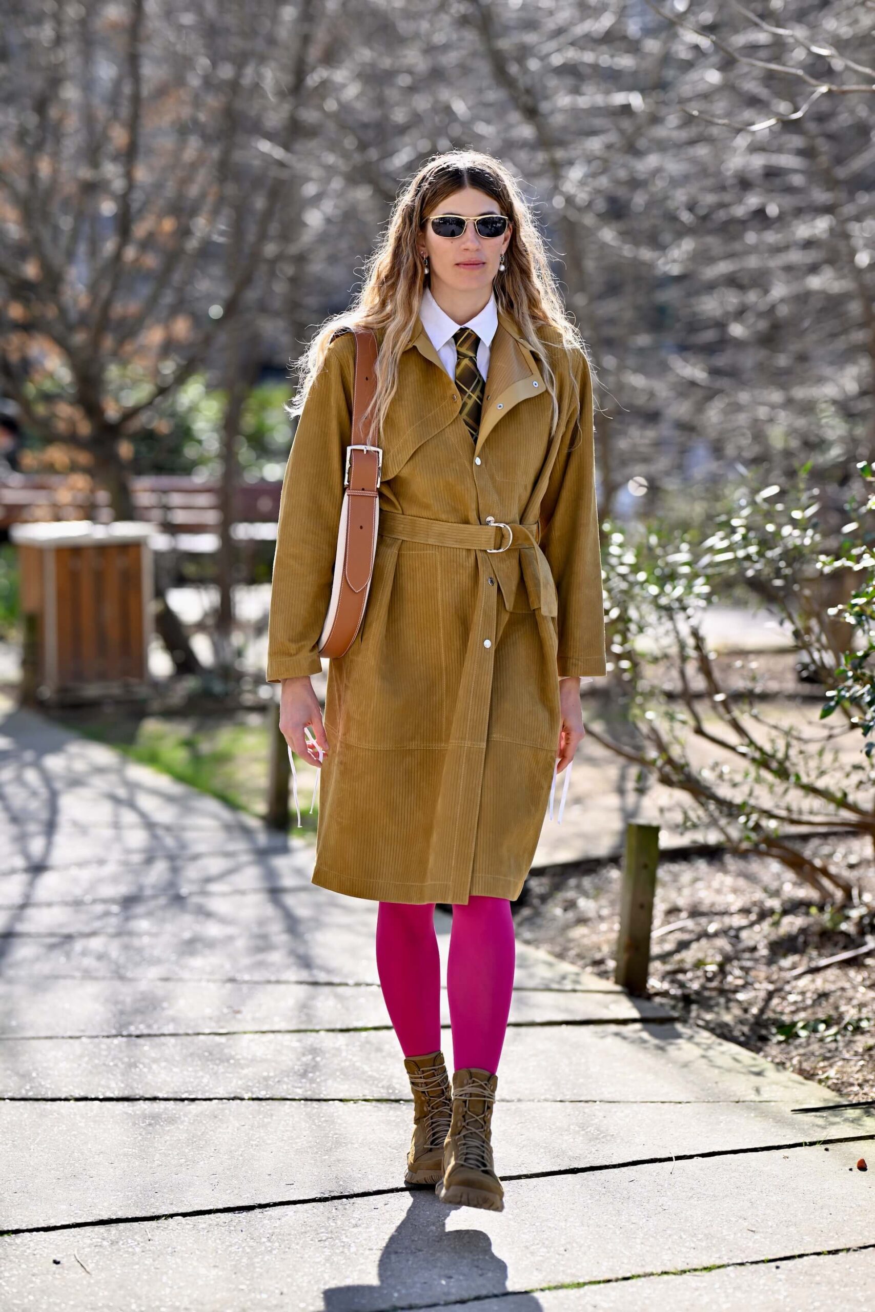 Paris Fashion Week FW 2025 - What they Wore to Hermes