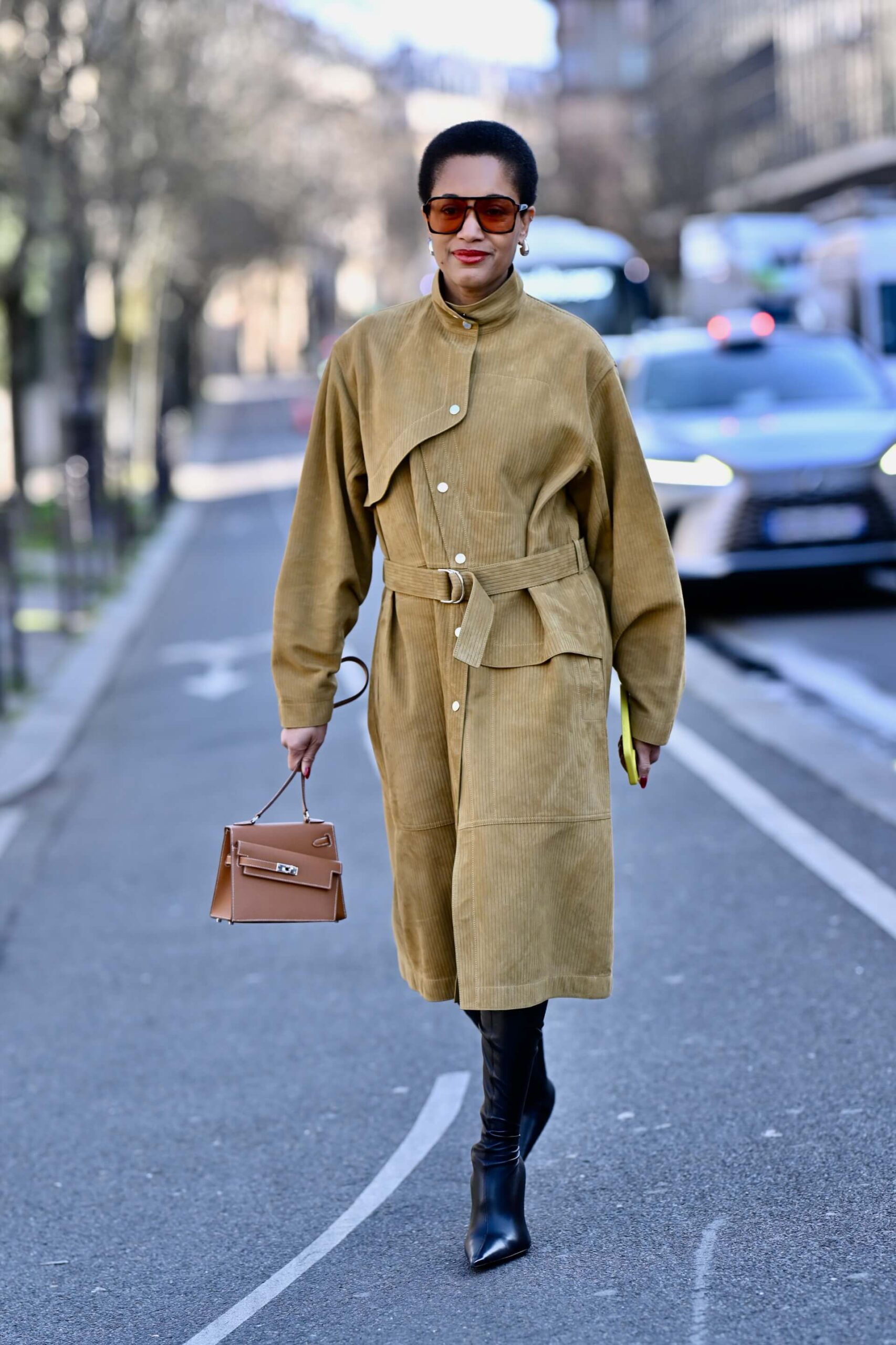 Paris Fashion Week FW 2025 - What they Wore to Hermes