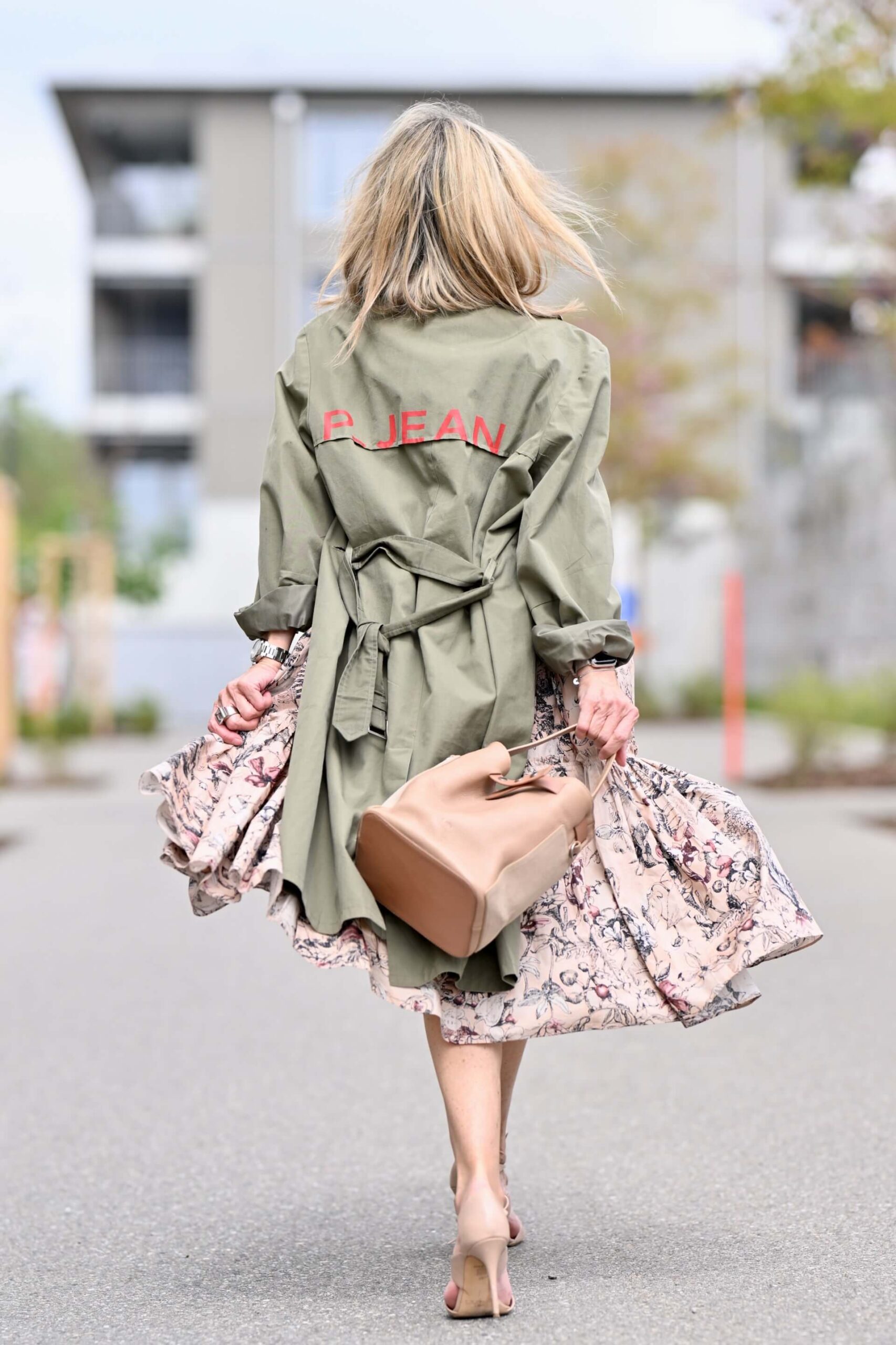 How I Wear Pink & the Latest French Trench Trend